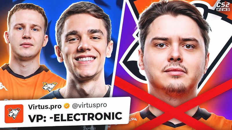 ВИРТУС ПРО КИКНУЛИ ЭЛЕКТРОНИКА! ЗОНТИКС ОСТАЕТСЯ в СПИРИТ?! Новости КС