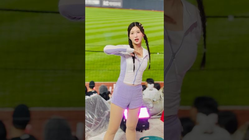 마법 같은 기적을 만드는 얼굴 #김정원 #김정원치어리더#ktwiz #kt위즈 #kt위즈치어리더