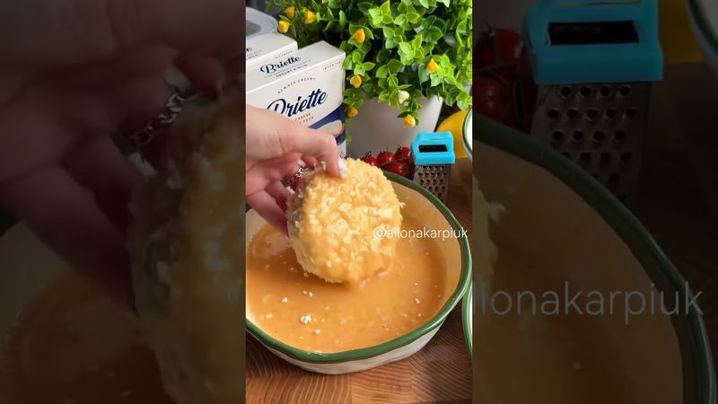 Сир прикид з паніровочною картоплею від @alionakarpiuk