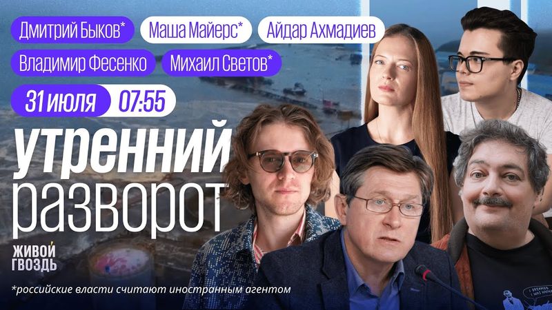 Удар по Киеву. Стихия на Камчатке. Авиаколлапс и ж/д война в России.  Фесенко, Быков*, Светов*