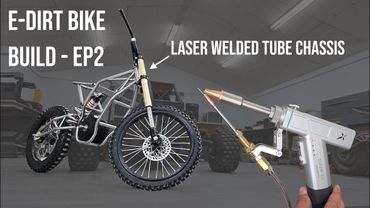 Electric Dirt Bike Build Ep.2 | Chassis & Suspension - Tube Bending - Laser Welding