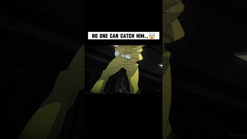 No one can catch him..🤯🔥 #anime [ lazarus ]
