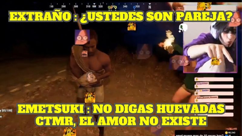 EMETSUKI PARCHA A UN EXTRAÑO POR CONFUNDIRLA CON LA PAREJA DE SIDERAL