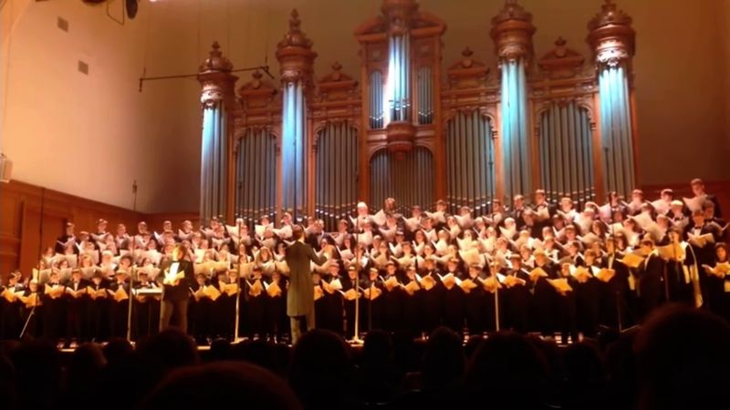 «Ныне отпущаеши»  С. В. Рахманинов АХИ Солист Игорь Морозов