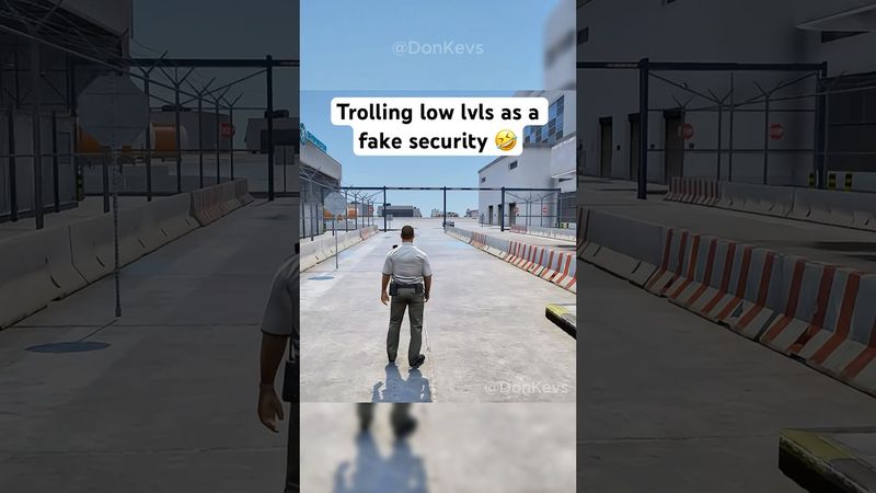 Trolling Low lvls as a fake security 🤣  #gtaviral #gtaonline #gta5online #gtacars #gta5