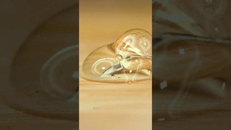 Air Bubble Inside Oil Drop