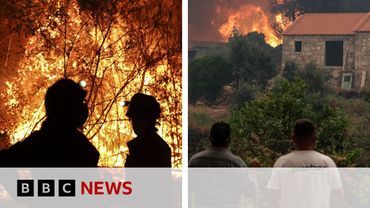 Spain and Portugal wildfires drive worst EU season on record | BBC News