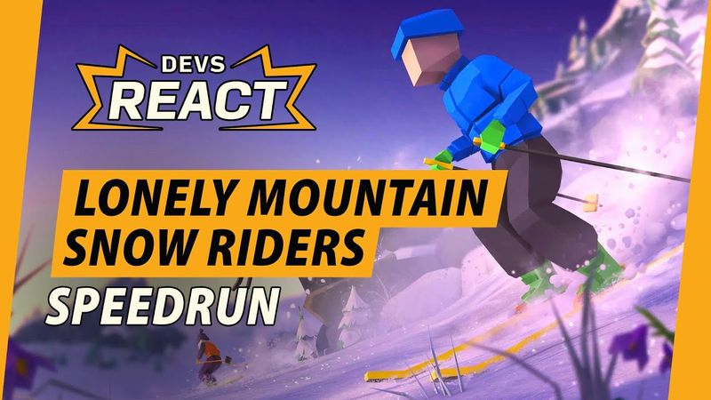 Lonely Mountain: Snow Riders Developers React to 43-Minute Speedrun