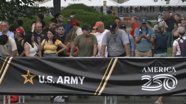 People gather in Washington to watch Trump's military parade | AFP