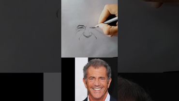 drawing mel gibson #melgibson #drawing