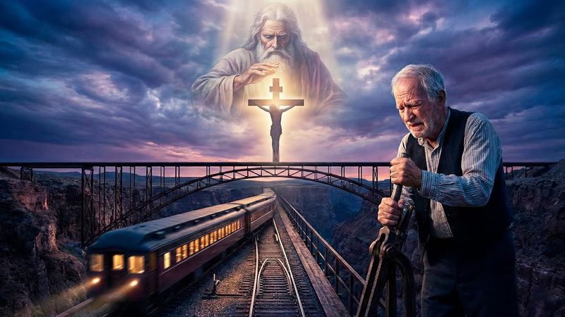 Он нажал на рычаг… и это напоминает нам о Голгофе