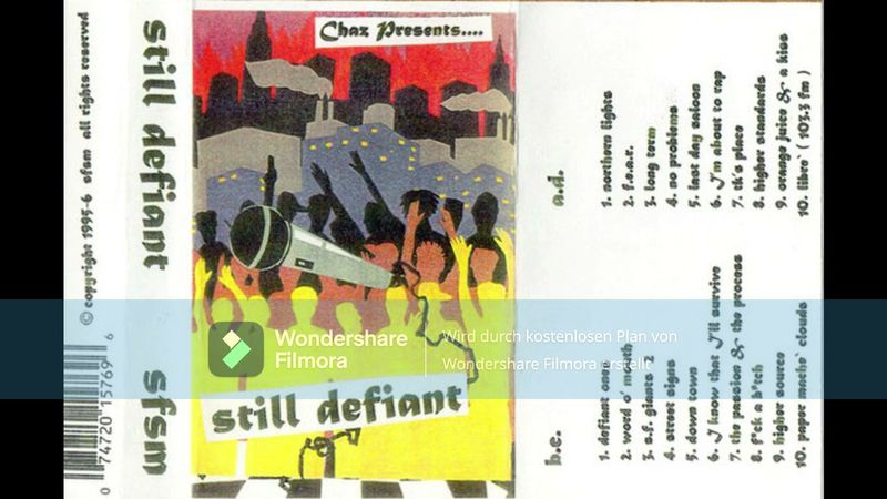 San Francisco Street Music (SFSM) – Still Defiant (Cassette 1996)