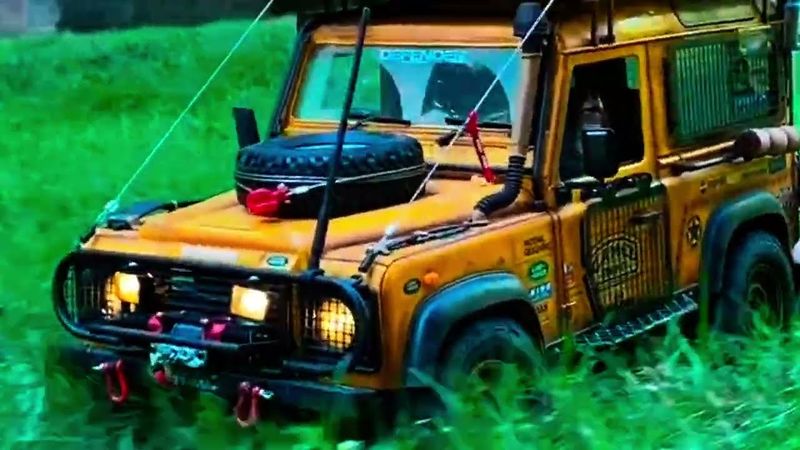 DEFENDER 90 Forest Run #rc #rc4wd #landrover #defender90 #cameltrophy
