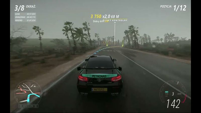 Forza Horizon 5 | Mercedes-AMG C 63 S - Gameplay #01