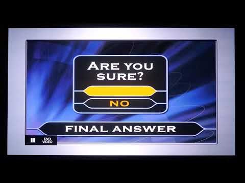 Who Wants To Be A Millionaire? (3rd Edition DVD Game UK) - Is This Your Final Answer?