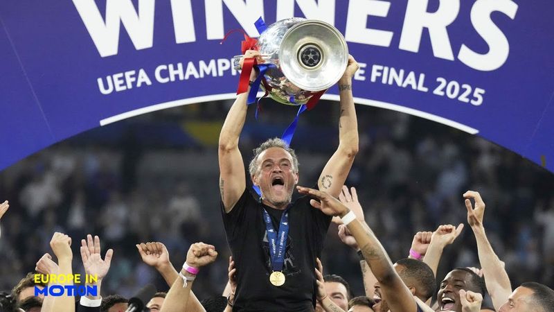 Which records did PSG break in the 2024-25 Champions League?