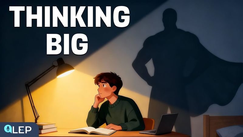 The Magic of Thinking Big | Slow English Speaking Podcast for Beginners | A1- A2 Level