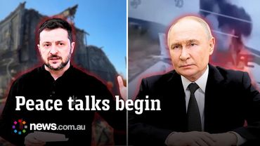 Zelensky confirms peace talks as Russia-Ukraine attacks escalate