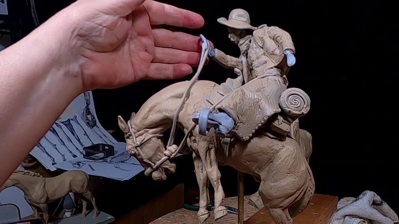 A BURR UNDER THE SADDLE BLANKET   Creating the Hackamore Bridle