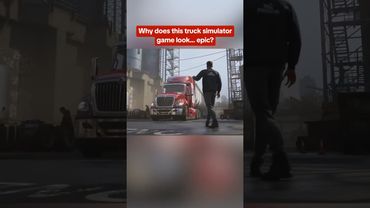 Road Kings is a new truck-driving simulator that has TORNADOES. #gamescom2025 #truck #simulator