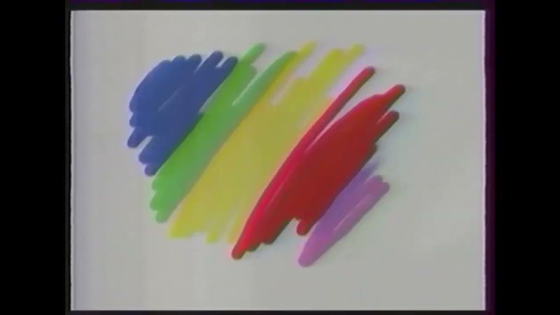 Диктор, программа передач и конец эфира (TVP 1 Польша, 13.07.1991)