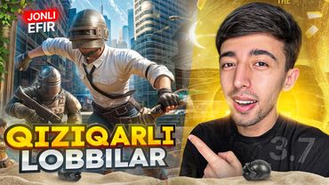 QIZIQARLI LOBBI QILAMIZ - SHORTs STRIM🔥PUBG MOBILE!!!