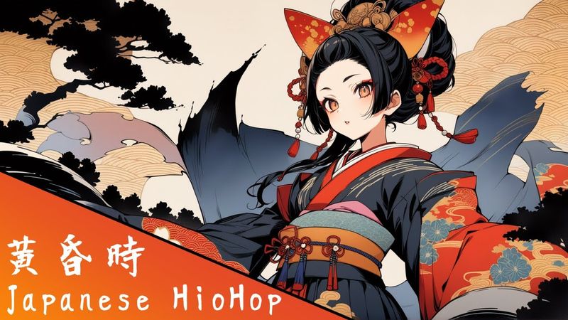 -黄昏時-三味線とピアノのエモいHipHop集 / Relax Japanese Beats【作業用BGM】