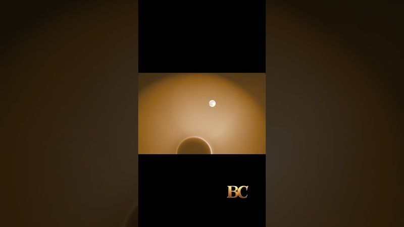 NASA spacecraft snaps eerie image of eclipsed sun with an extra moon overhead