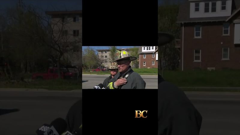 4 dead, 4 in critical condition after five-alarm Milwaukee apartment fire