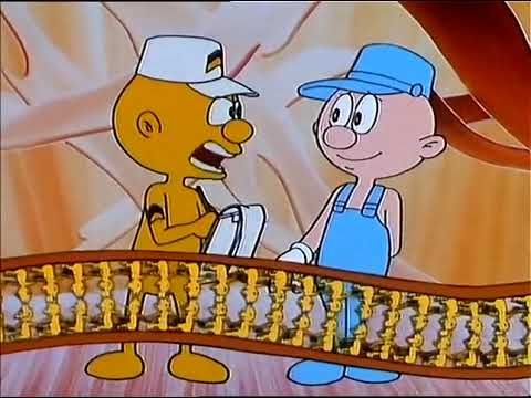 Жила была жизнь 04 - Костный мозг - мультфильм про человеческое тело