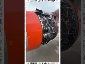 У «Суперджета» отвалился капот 😳