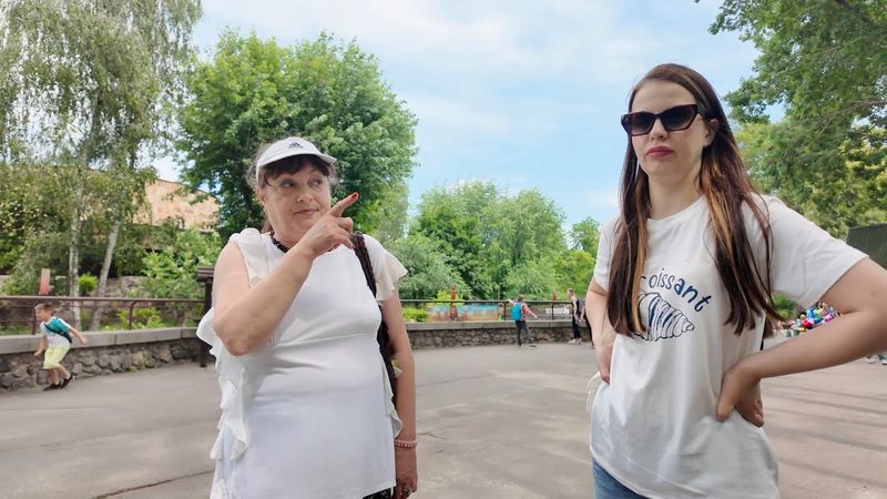 МАМА С СОНЕЙ ТАКОГО НЕ ОЖИДАЛИ ОТ ЗООПАРКА / СВЯТОСЛАВ УДИВИЛ..