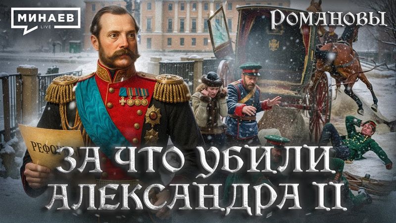 Александр II: За что убили императора? / Романовы / МИНАЕВ
