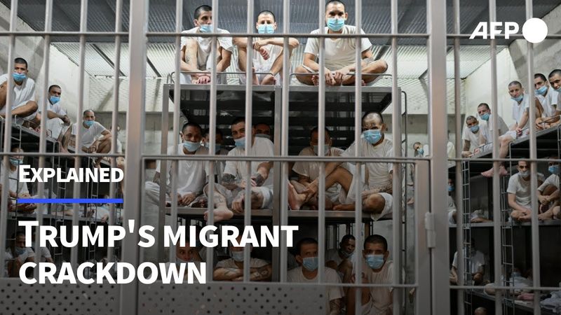 Inside the Trump administration's crackdown on undocumented migrants | AFP