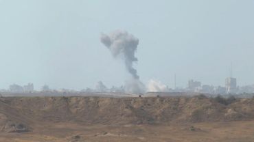 Smoke billows over central Gaza Strip | AFP