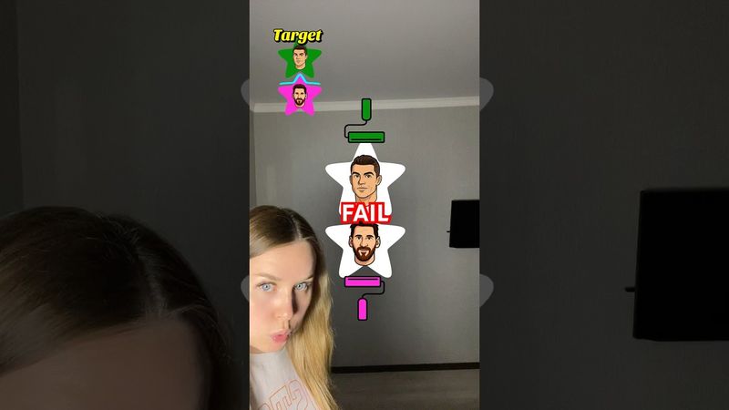 Ronaldo Football Challenge⚽️🏆IMPOSSIBLE😱#shorts