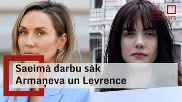 Armaņeva un Levrence sāk darbu Saeimā pēc divu deputātu ievēlēšanas Rīgas domē