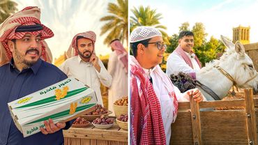 فالكونز يجربون الزراعة والتجارة | أيام زمان القصيم 🌴