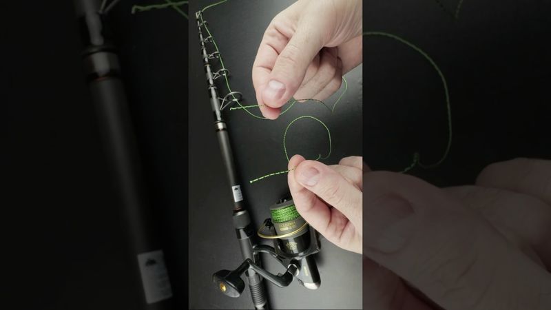 🔥Genius Knot To Connect Fishing Lines Together😱🎣💪#fishing #fishingknots #fishingtips #shorts