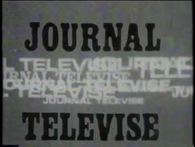 RTB (Radiodiffusion-Télévision Belge) - générique Journal Télévisé - RTB-RTBF - 1967-1971