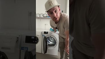 Es braucht nicht für alles ein fancy Gadget… #trockner #dryer #hack #haushalt #florganized #shorts