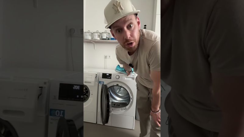 Es braucht nicht für alles ein fancy Gadget… #trockner #dryer #hack #haushalt #florganized #shorts