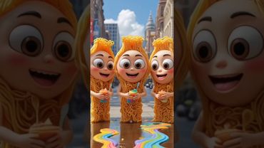 ASMR AI noodles eating slime #cat #shorts #asmr #catcooking #slime