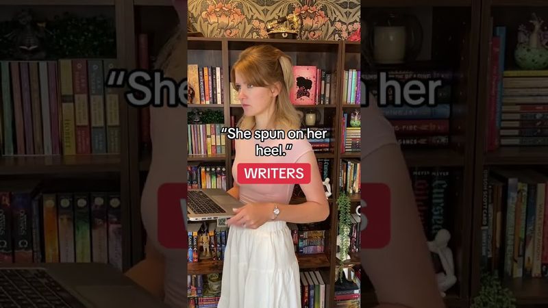 "She Spun On Her Heels" Readers Vs Writers 💫 tiktok author_keelin_schafer