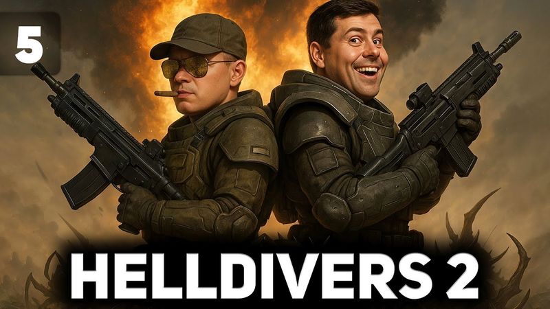 Разламываем жуков с Хрустом 🦗 Helldivers 2 [PC 2024] #5