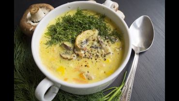 Суп из шампиньонов с пекинской капустой