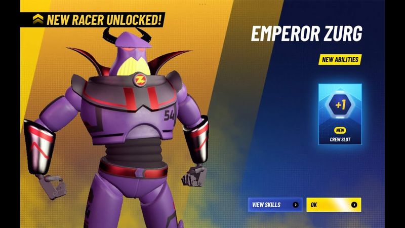 Disney Speedstorm: New Racer Unlocked: Emperor Zurg