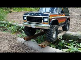 RC카 트랙사스 포드 브롱코Traxxas TRX4 Ford Bronco Rock Crawler 4