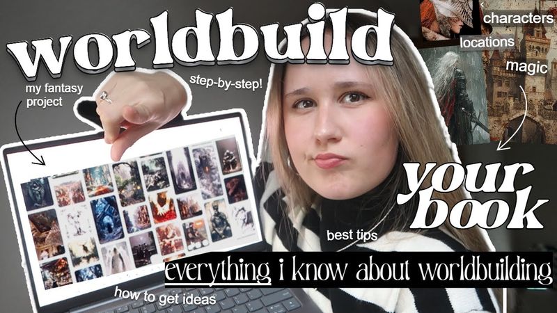 everything i know about worldbuilding 🏰✨ my step-by-step process, project tour, brainstorming hacks