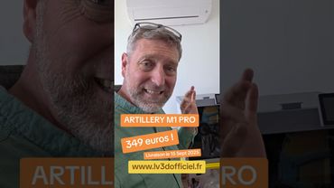 ARTILLERY M1 PRO EN RUPTURE DE STOCK chez LV3D. #lv3d #3dprinting #3d #imprimante3d #artillerym1pro